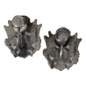 Boucles d'oreilles US Army en argent