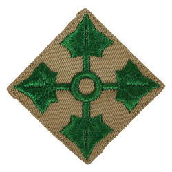 Patch, 4th Infantry Division, Chino