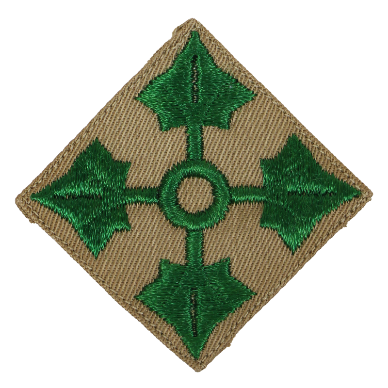 Patch, 4th Infantry Division, Chino