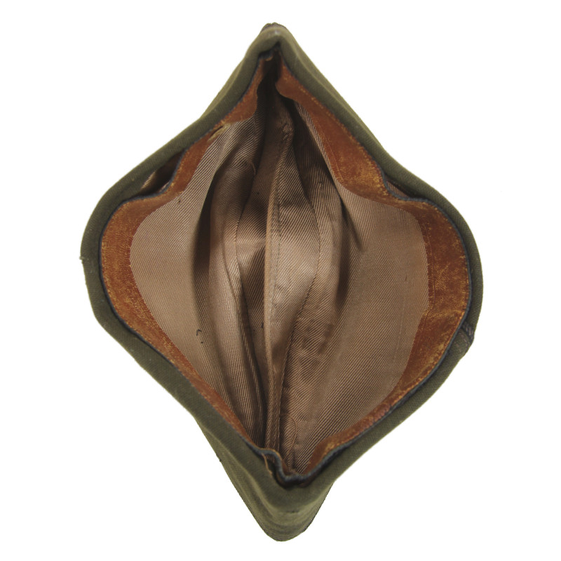 Calot officier, chocolat, taille 55, British-Made, Hobson & Sons, Ltd. 1944