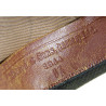 Cap, Garrison, Officer, Dark OD, Chocolate, Size 6 ⅞, British-Made, Hobson & Sons, Ltd. 1944