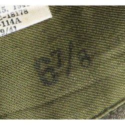 Cap, Garrison, Infantry, Size 6 ⅞, 1941, Laundry Number