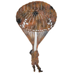 Decoration, Wall, Metal, US Paratrooper