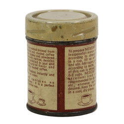 Tin, Soluble Coffee, NESCAFÉ, Ration, Ten-in-One, Empty