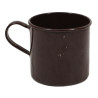 Mug, Enamel, Brown, British