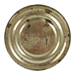 Can, Tin, Synthetic Lemon Juice Powder, Ration, Full