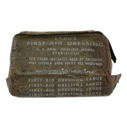 Pansement, Large First-Aid Dressing, US Army, Carlisle Model, Convenience, Inc.