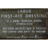 Pansement, Large First-Aid Dressing, US Army, Carlisle Model, Convenience, Inc.