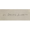 Croquis, pont Bailey, Saint-Sauveur-le-Vicomte, 1944