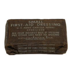 Pansement, Small First-Aid Dressing, US Army, Carlisle Model, Convenience, Inc.