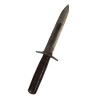 Knife, Fighting, Bayonet, M1, Modified, with Leather Scabbard, Theater-Made