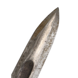 Knife, Fighting, Bayonet, M1, Modified, with Leather Scabbard, Theater-Made