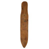 Knife, Fighting, Bayonet, M1, Modified, with Leather Scabbard, Theater-Made