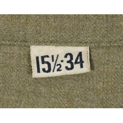 Chemise moutarde, officier, Special, 15 ½ x 34