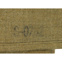 Chemise moutarde, officier, Special, 15 ½ x 34