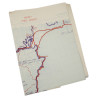 Map, Allied, Cannes, Operation Dragoon, SECRET, 1944, 509th PRCT
