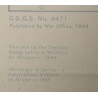 Map, Allied, Cannes, Operation Dragoon, SECRET, 1944, 509th PRCT