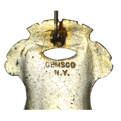 Crest, 8th Inf. Rgt., 4th Infantry Division, GEMSCO N.Y., à épingle