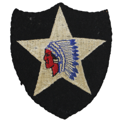 Insignia, 2nd Infantry Division, Early Production, Felt
