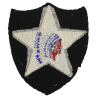 Insignia, 2nd Infantry Division, Early Production, Felt