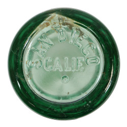 Bottle, Green Glass, Coca-Cola, San Diego, California