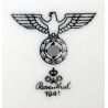 Assiette plate en porcelaine, Wehrmacht, Rosenthal 1941