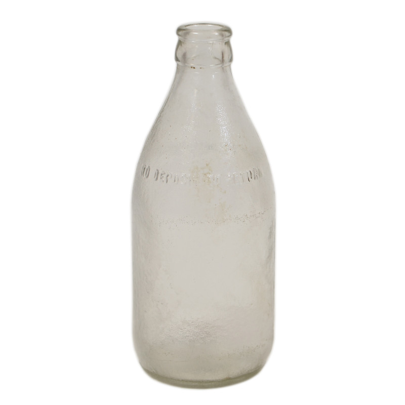 Bottle, White Glass, Beer, 1944