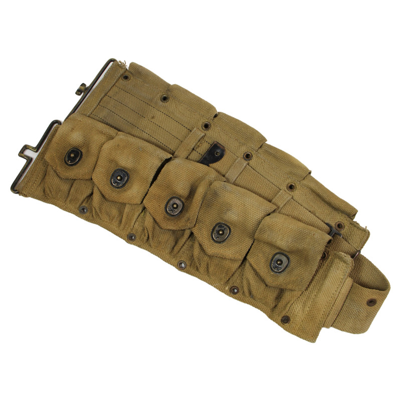 Belt, Cartridge, M1 Rifle, British-Made, M.E. Co. 1944