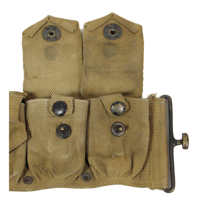 Ceinturon cartouchière M1 Garand, British-Made, M.E. Co. 1944