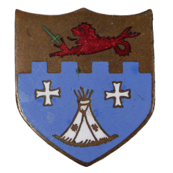 Crest, 12th Inf. Rgt., 4th Infantry Division, à écrou