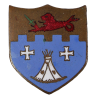 Crest, 12th Inf. Rgt., 4th Infantry Division, à écrou