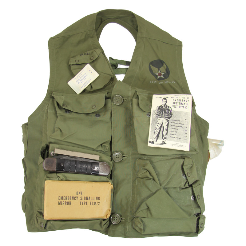 BEAMS BOY 　TYPE C-1 VEST Vest, Survival, Type C-1, with Accessories