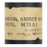 Container de fusée éclairante M21A1, Parachute Amber Star Ground Signal, octobre 1944