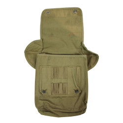 Case, Canvas, Dispatch, M-1938, US Army, MYRNA SHOE, INC. 1943, Complete