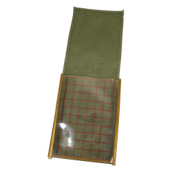Case, Canvas, Dispatch, M-1938, US Army, MYRNA SHOE, INC. 1943, Complete