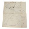 Carte alliée, TOWN PLAN OF FREJUS, France, opération Dragoon, 1944