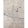 Carte alliée, TOWN PLAN OF FREJUS, France, opération Dragoon, 1944