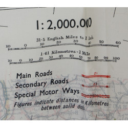 Map, Silk, Escape, C/D, MI9, Sgt. Kenneth Smith, Royal Air Force, MIA, Battle of Britain, 1940
