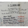 Map, Silk, Escape, C/D, MI9, Sgt. Kenneth Smith, Royal Air Force, MIA, Battle of Britain, 1940 Map, Silk, Escape, C/D, MI9, Sgt. Kenneth Smith, Royal Air Force, MIA, Battle of Britain, 1940