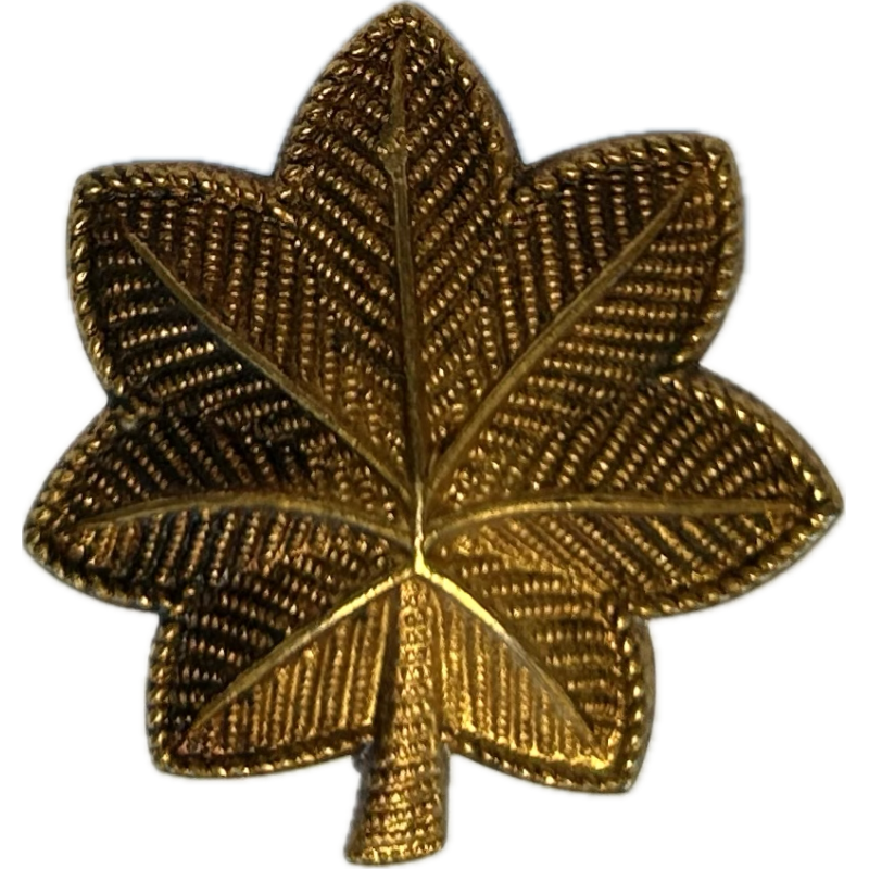 Insignia, Rank, Major, Pin Back