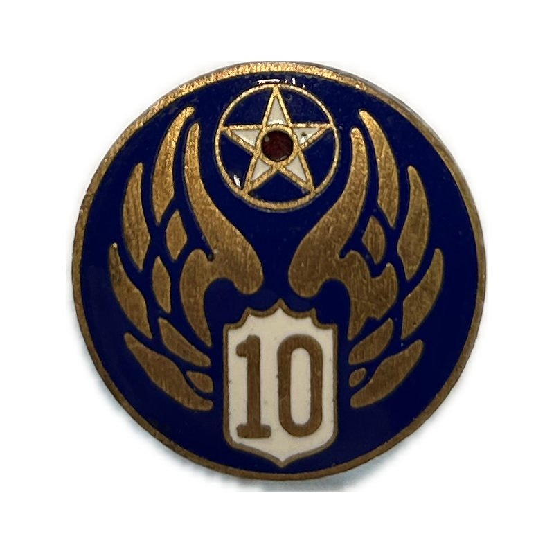 Crest, DUI, 10th Air Force, USAAF, PB