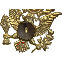 Insignia, Cap, Officer, US Army, N.S. Meyer