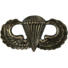 Badge, Parachutist's, 'Jump Wings', US Army, Pin Back, Jack Heller