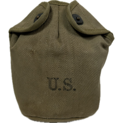 Canteen, Cover, US Army, J.A. SHOE 1942