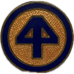 Crest, DUI, 44th Infantry Division, PB