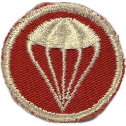 Insignia, Cap, Parachute Troops, Artillery & Engineers, Twill