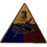 Crest, 3rd Armored Division, à épingle