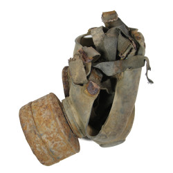 Mask, Gas, Assault, M5, with Tin, Protective Ointment & cover, Normandy
