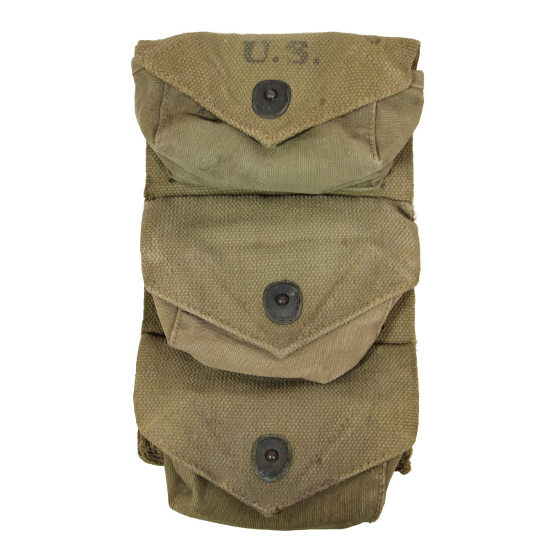 Porte-grenades, trois compartiments, US Army, J.Q.M.D. 1944