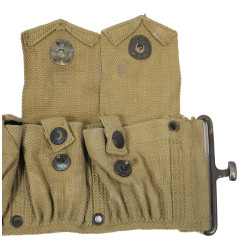 Ceinturon cartouchière M1 Garand, British-Made, M.E. Co. 1944